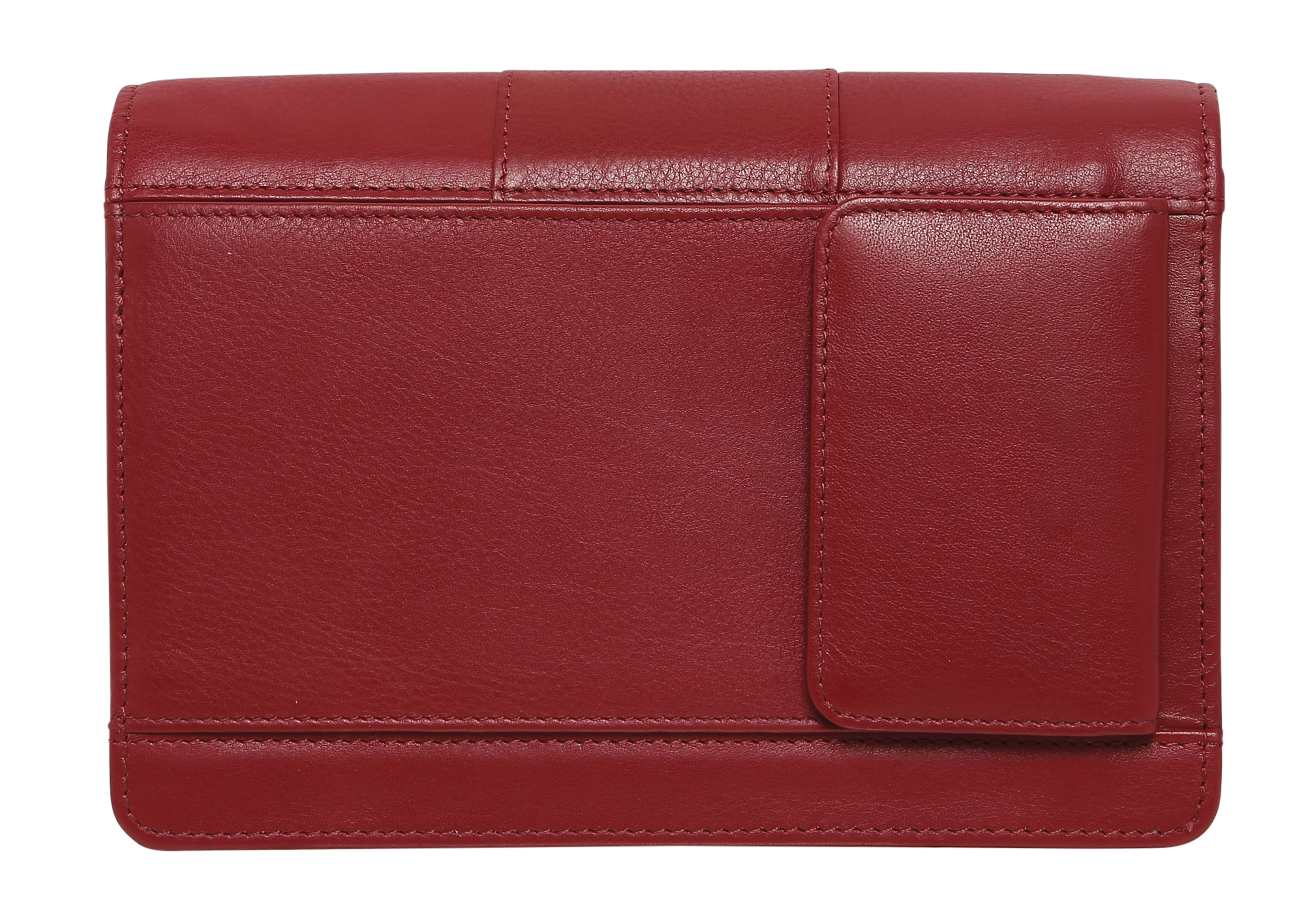 Leather 2019 Summer Crossbody Organiser 7321 Red - Modapelle Direct