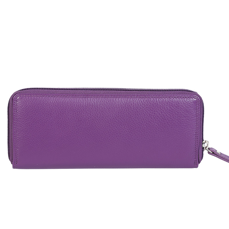 Leather 2018 Winter Purple & Multi Coloured Wallet 7329PMU - Modapelle ...